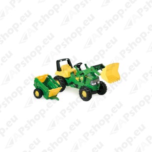 Rolly Junior John Deere käru ja kopaga M100-811496