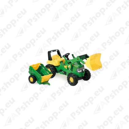 Rolly Junior John Deere käru ja kopaga M100-811496