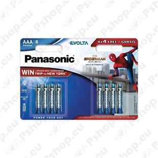 AAA (4+4) Panasonic Evolta patarei S119-29910