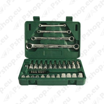 35-osaline1/4” ja 3/8” torx võtmete komplekt S171-09010