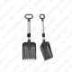 Lumelabidas teleskoopvarrega Kungs 77-101cm S103-KU4594