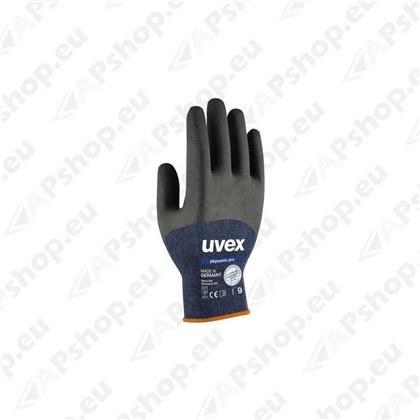 Uvex töökinnas hall 10suurus K-UV6006210