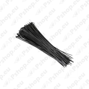 Sidumislindid 100tk, 450*4,6mm, must S103-7000.1