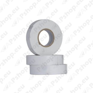 Kahepoolne teip 18mm*2m, 3 tk, valge S103-493473