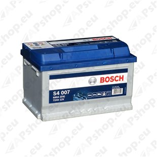 Bosch S4 72Ah 680A 278x175x175 -+ 0092S40070