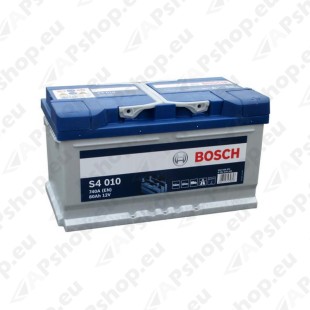 Bosch S4 80Ah 740A 315x175x175 -+ 0092S40100