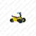 Berg Go2 SparX yellow M105-24.50.04.00