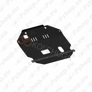 Стальная защита картера Kolchuga для Chevrolet Captiva 2006-2010 2,4 (закрывает двигатель, КПП, раздатка частично)