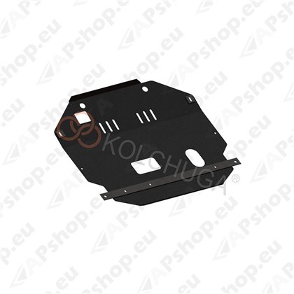 Kolchuga Steel Skid Plate Chevrolet Captiva 2006-2010 2,4 (Engine, Gearbox, Transfer Case (Partially) Protection)