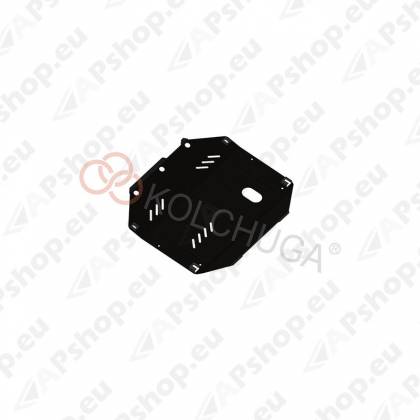 Kolchuga Steel Skid Plate Chevrolet Captiva 2011- 2,4 (Engine, Gearbox, Transfer Case (Partially) Protection)