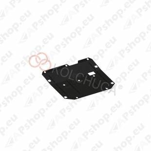 Стальная защита картера Kolchuga для Chevrolet Captiva 2012- 2,2 D (закрывает двигатель, КПП, раздатка)