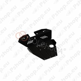 Kolchuga Steel Skid Plate Chevrolet Evanda 2000-2006 2 (Engine, Gearbox, Radiator Protection)