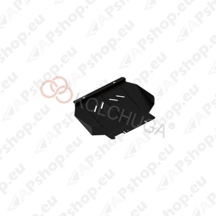 Стальная защита картера Kolchuga для Ford Ranger 2011- 2,2ТDI; 3,2ТD; (закрывает радиатор)