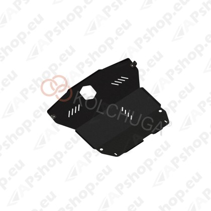 Kolchuga Steel Skid Plate Hyundai Matrix 2001-2010 (Engine, Gearbox, Radiator Protection)