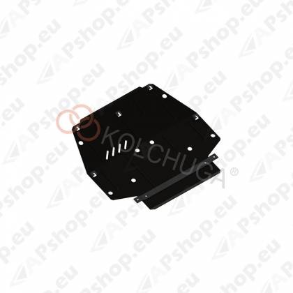 Kolchuga Steel Skid Plate Alfa-Romeo Spider 2006-2010 3,2 (Engine, Gearbox Protection)
