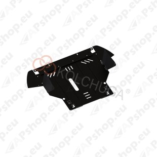 Kolchuga karterikaitse Fiat Punto Evo/2012 2009-2012- 1,4 Petrol (kaitseb mootorit, käigukasti, radiaatorit)