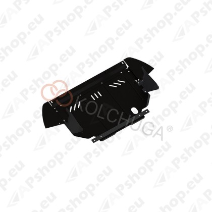 Kolchuga karterikaitse Fiat Punto Evo/2012 2009-2012- 1,3D (kaitseb mootorit, käigukasti, radiaatorit)