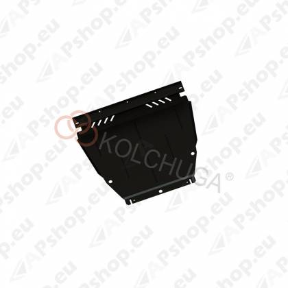 Стальная защита картера Kolchuga для Ford Connect 2002-2013 (закрывает двигатель, КПП, радиатор)
