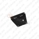 Kolchuga Steel Skid Plate Opel Adam 2013- 1,2 1,4i (Engine, Gearbox, Radiator Protection)