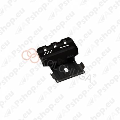 Kolchuga karterikaitse Toyota Land Cruiser Prado 90 1996-2002 3,0D (kaitseb mootorit, radiaatorit, esisilda)