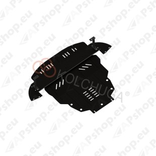 Kolchuga Steel Skid Plate Ford Focus II 2004-2011  Petrol (Engine, Gearbox, Radiator Protection)