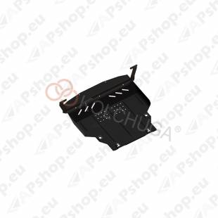Стальная защита картера Kolchuga для Ford KA+ 2016- 1,2Duratec (закрывает двигатель, КПП, радиатор)