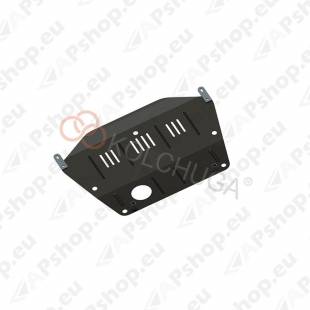 Стальная защита картера Kolchuga для Honda Civic VII 2001-2006 1,6і (закрывает двигатель, КПП, радиатор)