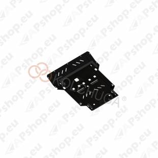 Стальная защита картера Kolchuga для Honda Civic VII 2001-2006 1,7і (закрывает двигатель, КПП, радиатор)