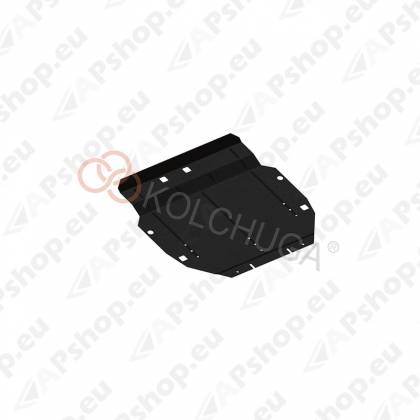 Стальная защита картера Kolchuga для Honda CR-V IV рестайлинг 2015- 1,6D; 2,4i (закрывает двигатель, КПП)