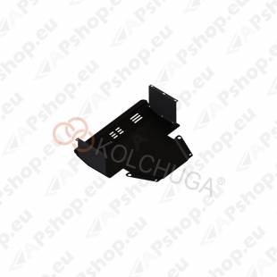 Kolchuga Steel Skid Plate Kia Picanto 2008-2011 1,1 (Engine, Gearbox, Radiator Protection)