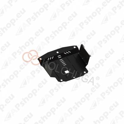 Kolchuga Steel Skid Plate Kia Rio 2011-2016 (Engine, Gearbox, Radiator Protection)