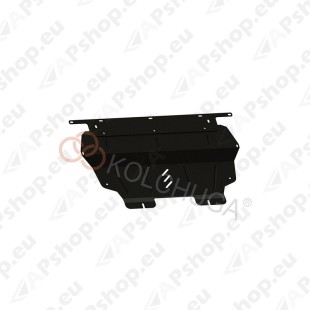 Kolchuga Steel Skid Plate Peugeot Partner Tepee 2008- (Engine, Gearbox, Radiator Protection)