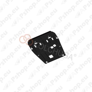 Kolchuga Steel Skid Plate Renault Logan 2012- (Engine, Gearbox, Radiator Protection)
