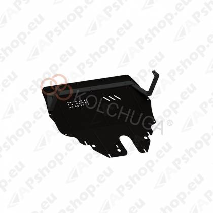 Kolchuga Steel Skid Plate Skoda Fabia II 2007- 1,4; 1,6; 1,4TDI; 1,6TDI; 1,9TDI (Engine, Gearbox, Radiator Protection)