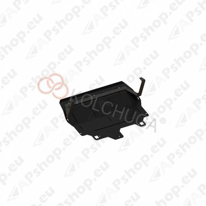 Kolchuga Steel Skid Plate Skoda Fabia II 2007- 1,2 (Engine, Gearbox, Radiator Protection)