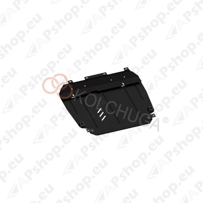Kolchuga Steel Skid Plate Toyota Corolla X-XI 2006-   except 1,3 1,8 automatic (Engine, Gearbox, Radiator Protection)