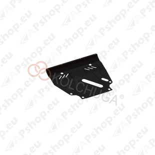 Kolchuga Steel Skid Plate Toyota RAV 4 III LWB 2005-2012 2,4i (Engine, Gearbox, Radiator Protection)
