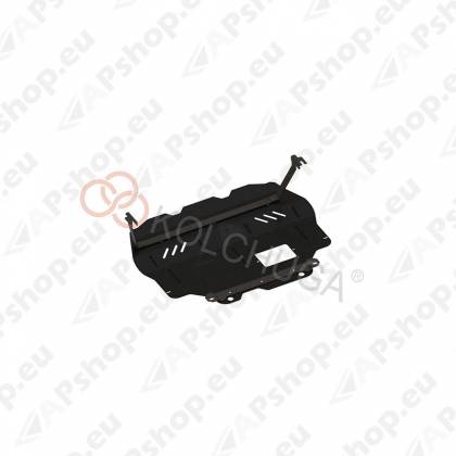 Kolchuga Steel Skid Plate Volkswagen Caddy WeBasto 2004-2010 (Engine, Gearbox, Radiator Protection)