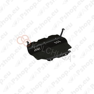 Kolchuga Steel Skid Plate Volkswagen Caddy WeBasto 2011- (Engine, Gearbox, Radiator Protection)