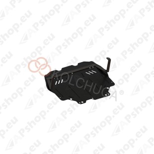 Kolchuga Steel Skid Plate Volkswagen Jetta 2011- 1,6TDI; 2,5TDI (Engine, Gearbox, Radiator Protection)