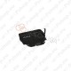 Стальная защита картера Kolchuga для Volkswagen Polo sedan 2001- 1,2 D МКПП/1,6i automatic; (закрывает двигатель, КПП)