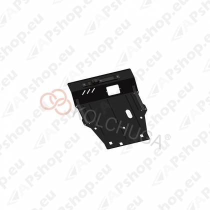 Kolchuga Steel Skid Plate Dodge Journey 2011- 2,0 JTD; 2,4 (Engine, Gearbox, Radiator Protection)