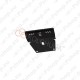 Стальная защита картера Kolchuga для Jeep Cherokee KL 2013- 2,0CRDI (закрывает двигатель, КПП, радиатор)
