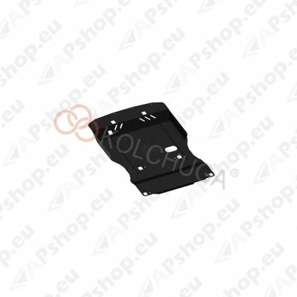Стальная защита картера Kolchuga для Lexus GS 300 1997-2005 3,0 (закрывает двигатель, КПП, радиатор)