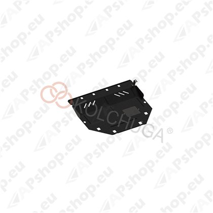 Kolchuga Steel Skid Plate Mazda 6 2012- 2,0i 2,2D (Engine, Gearbox, Radiator Protection)
