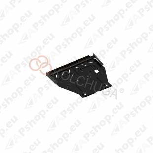 Стальная защита картера Kolchuga для Mini Cooper (R56) 2006-2013 1,6i; 1,6TDI (закрывает двигун, КПП, радіатор)