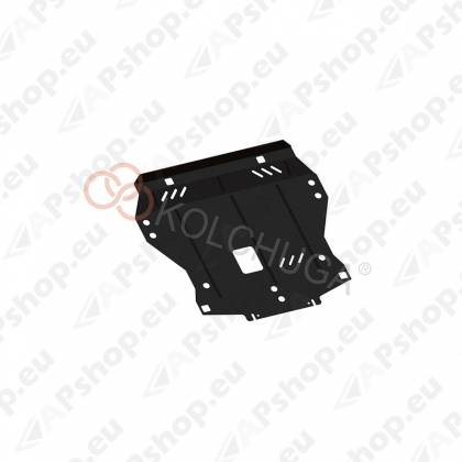 Kolchuga Steel Skid Plate Nissan Pulsar (C13) 2014- 1,2i (Engine, Gearbox Protection)