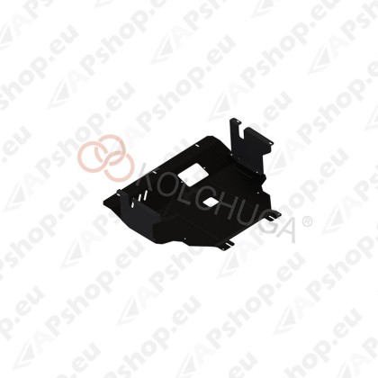 Стальная защита картера Kolchuga для Renault Trafic 2001- 2,0 D (закрывает двигатель, КПП, радиатор)