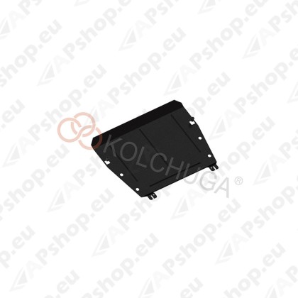 Kolchuga Steel Skid Plate Toyota Highlander 2014- 3,5 (Engine, Gearbox Protection)