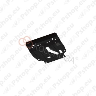Стальная защита картера Kolchuga для Toyota RAV 4 IV 2013- 2,5 i (закрывает двигатель, КПП, радиатор)
